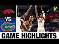 #18 Arkansas vs Florida Highlights | 2022 College Basketball Highlights