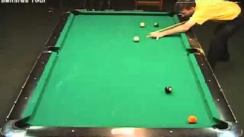 Johnny Archer vs Alex Olinger in the 9-Ball of the...