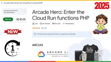 Arcade Hero: Enter the Cloud Run functions PHP | GSP233