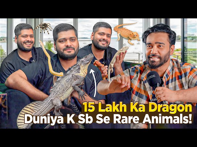 15 Lakh Ka Dragon | Duniya K Sab Se Rare Animal | Ahmed Khan Podcast!! class=