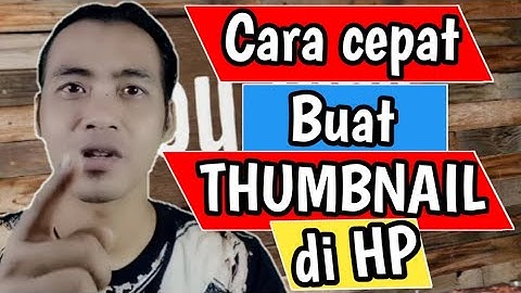 Cara cepat membuat THUMBNAIL YOUTUBE  di aplikasi pixellab/tutorial