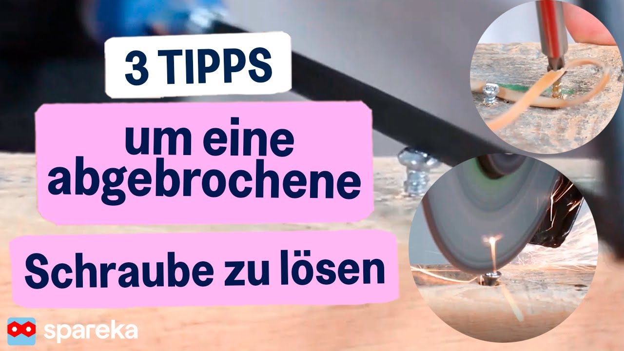 Abgebrochene Holzdübel entfernen ganz einfach! - Theo Schrauben Blog