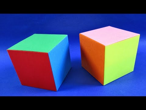 Video: Hoe Om 'n Driedimensionele Figuur Uit Papier Te Plak