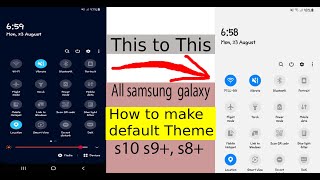 how to change default /original theme in Samsung  galaxy s8+  s9+ all galaxy themes change set icons screenshot 3