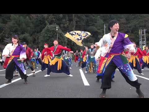 日原イルミネーション点灯式2017　眞空羽（ぶち笑ぇっ！）