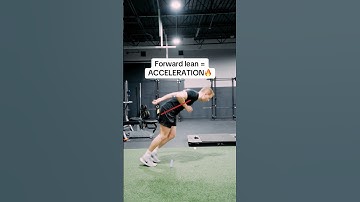 Forward lean = ACCELERATION✅🔑 #speeddrills #athletetraining #sportspecifictraining