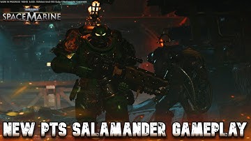 NEW Salamander Tactical Champion for SM2 Publics Test Server!!  - Warhammer 40K: Space Marine 2