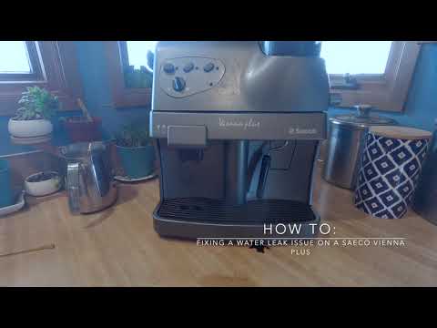 Saeco Vienna Plus water leak fix 4K 