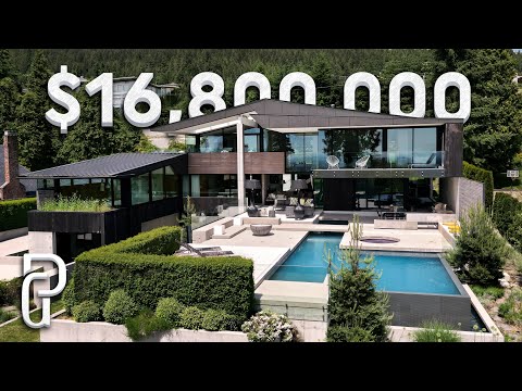 Vidéo: Villa de luxe avec vue sur la montagne en Colombie-Britannique