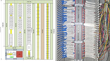 DDC panel wiring diagram.প্যানেল ওয়ারিং ডায়াগ্রাম.bms system   #techgulf #bms #mcc #ddc #plc