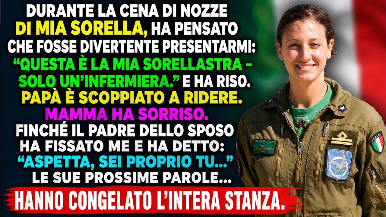 Mio padre rise quando mia sorella disse: “È solo un’infermiera.” Duecento ospiti risero con lui, mentre io restavo seduta al tavolo più lontano, vicino alla cucina, con le mani strette in grembo....