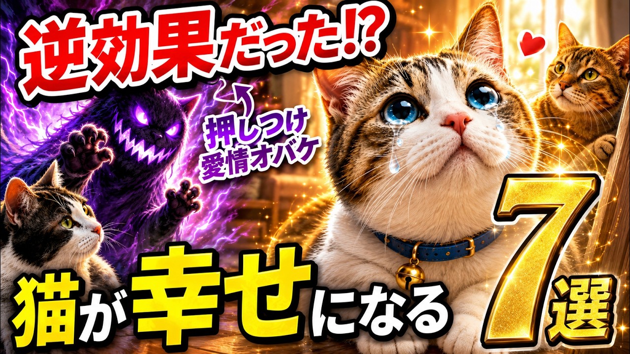 ネコミーム】愛猫が逃げる…？！猫が泣くほど幸せを感じる『本当の愛情