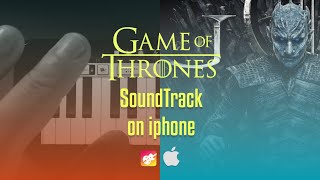 Game of Thrones - SoundTrack Cover on iPhone (GarageBand)