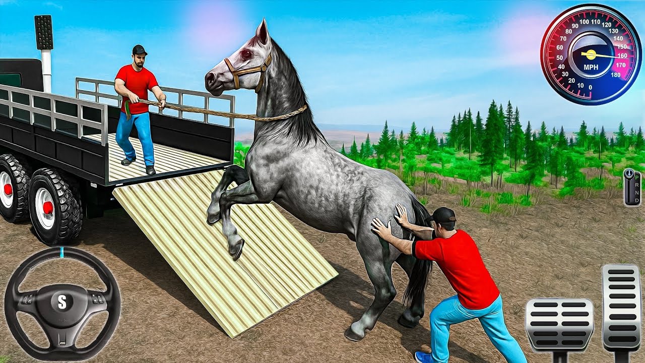 Wild Animals Transport Truck - Animal Transport Game 3D - Android GamePlay 