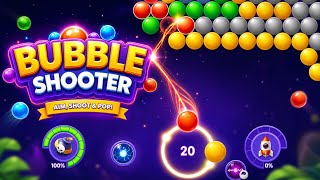 Bubble Shooter Live | 100% Bomb Booster & Pop Challenge! (20) 🔮💥 screenshot 2