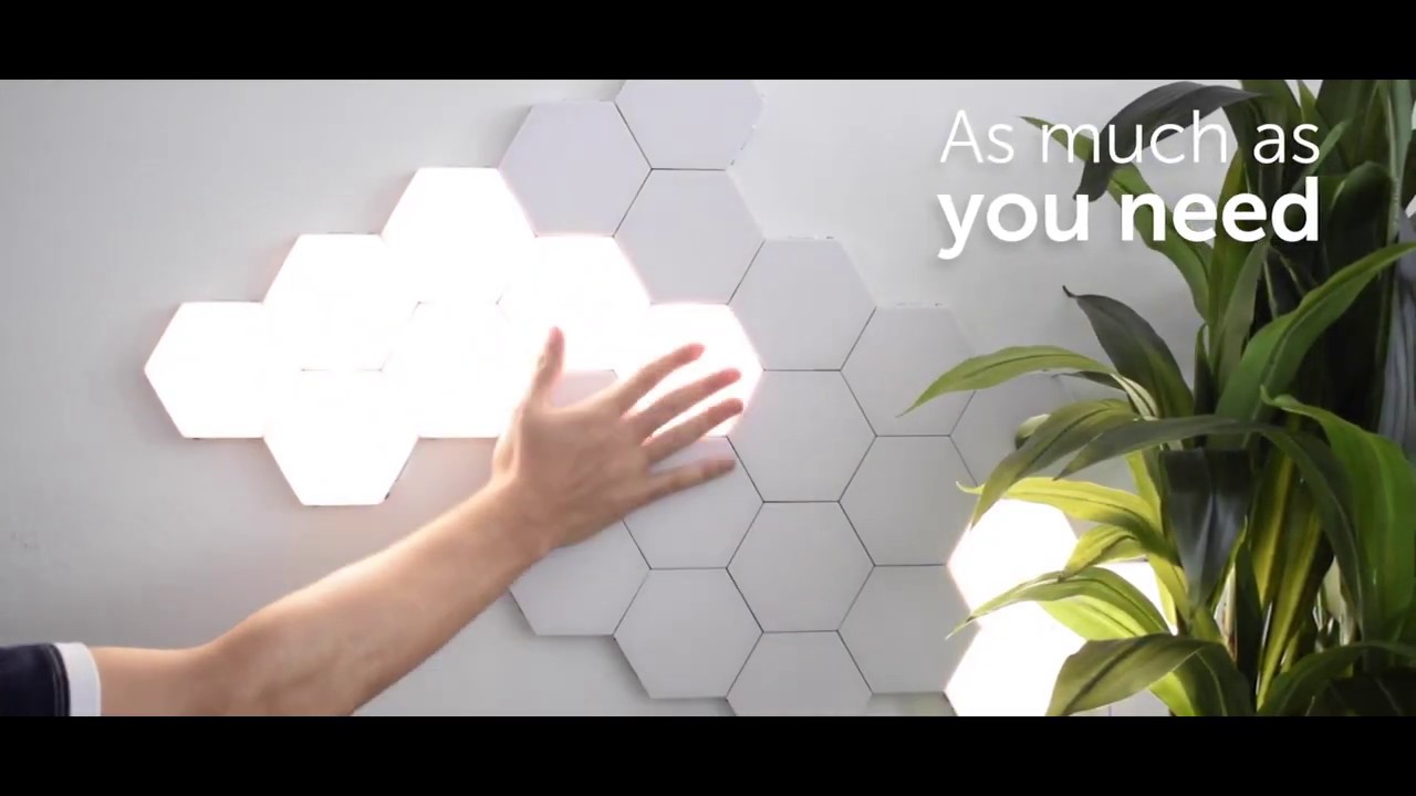 Touch Sensitive Modular Home Lights | Available on quirkyfy.com