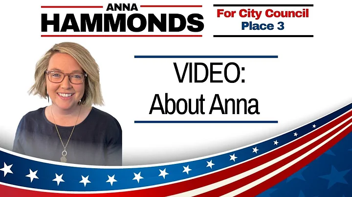 Anna for City Council - About Me Personally