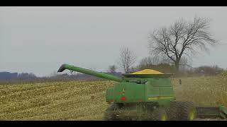 Soloshot3 John Deere 9770 Combine Corn Harvest 2017
