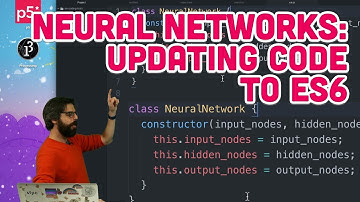 10.8: Neural Networks: Updating Code to ES6 - The Nature of Code
