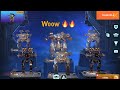 New robot Vector , UE Hawk and new titan Waymaker , war robots test server