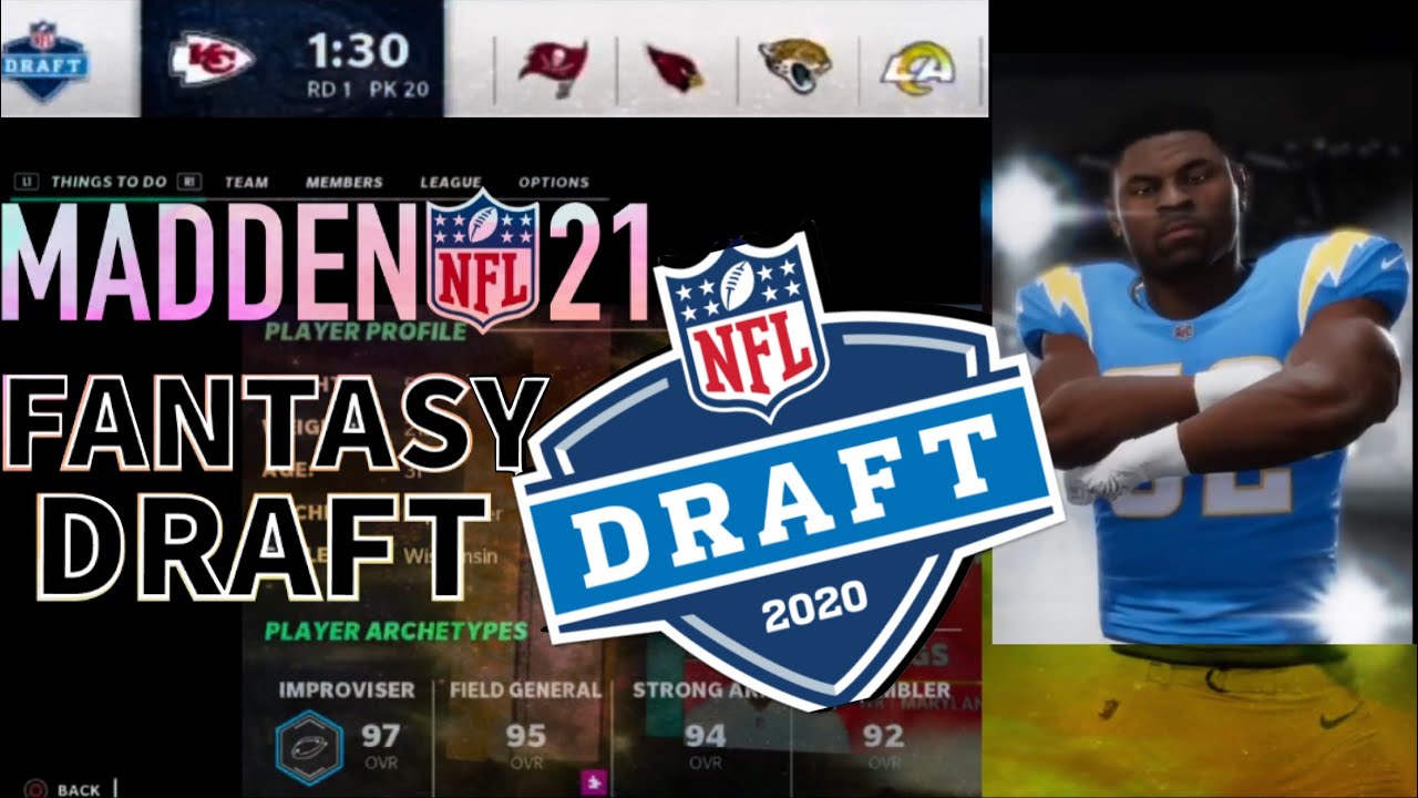 WHAT IF the NFL RESTARTED and had a FANTASY DRAFT! Madden 21 Fantasy