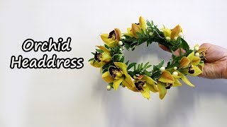 How To Make An Orchid Headdress