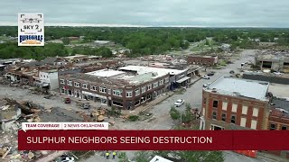 'This is a first for a lot of people' Neighbors in Sulphur get first look at damage by KJRH -TV | Tulsa | Channel 2 2,813 views 4 hours ago 2 minutes, 32 seconds