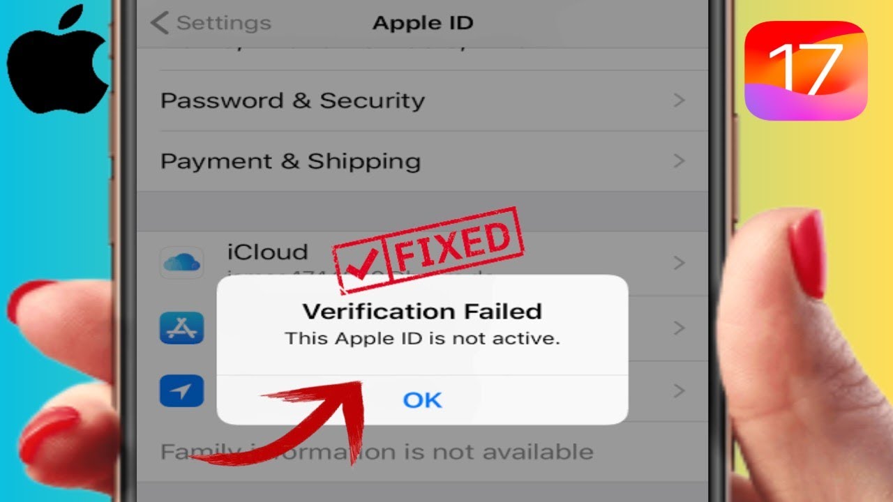 How To Fix Apple ID Verification Failed This Apple Id Is Not Active how-to-fix-apple-id-verification-failed-this-apple-id-is-not-active