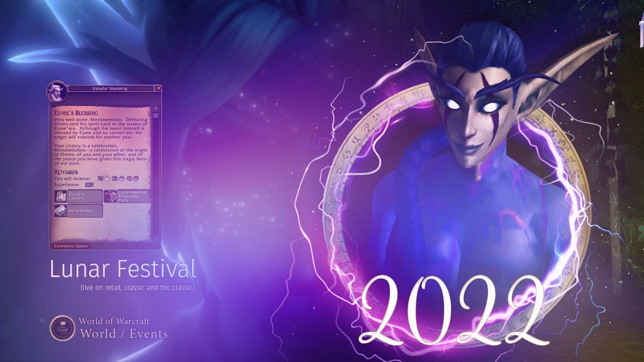 World Events2022 Lunar Festival Holiday (Live on Retail and TBC