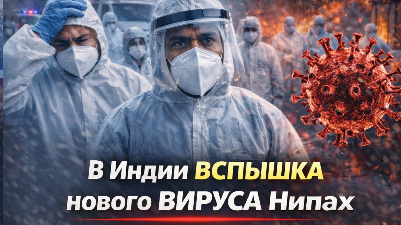 СРОЧНО! В Индии ВСПЫШКА нового ВИРУСА Нипах! Врачи в ПАНИКЕ! Новый карантин!