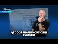 QR Code Sharing Option in Funnels!