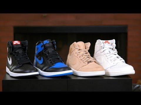 leather jordans