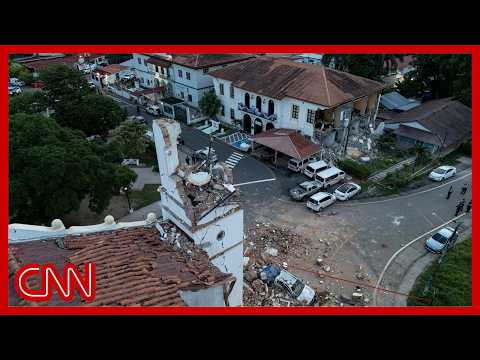 How severe is the earthquake damage in Panama?