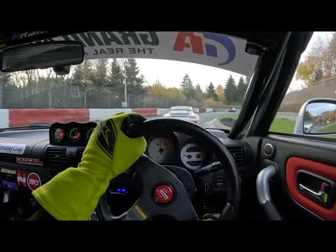 140hp at the Nürburgring Raw POV