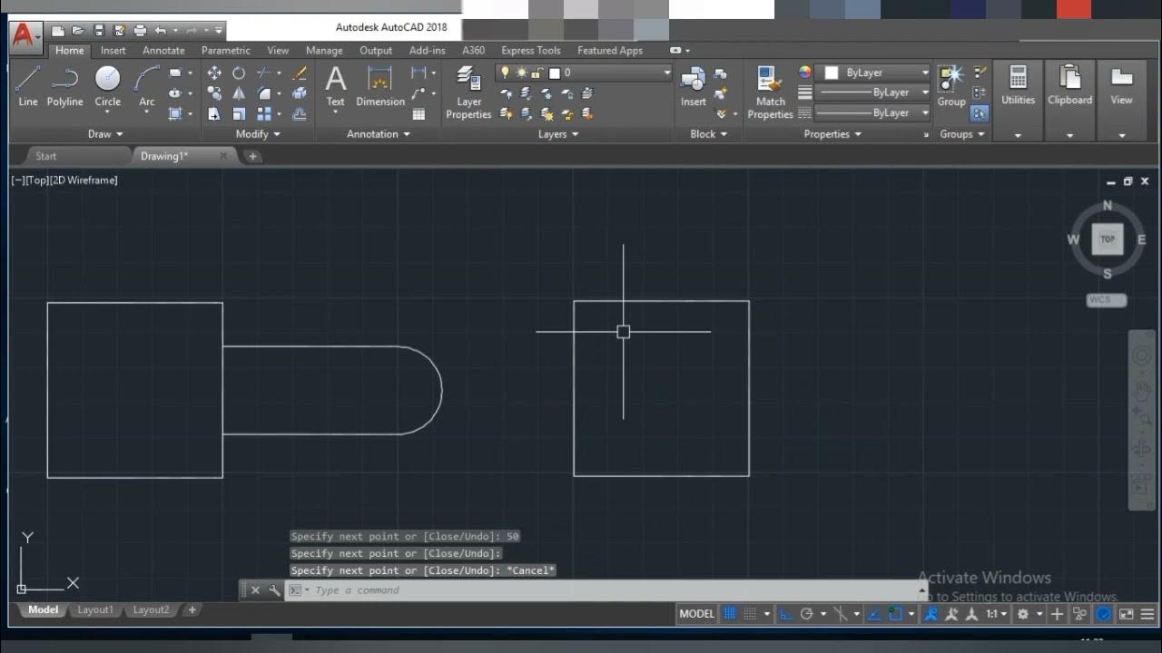Polyline autocad. Polyline autocad