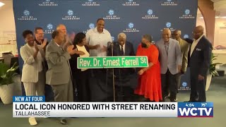 Tallahassee icon honored with street renaming