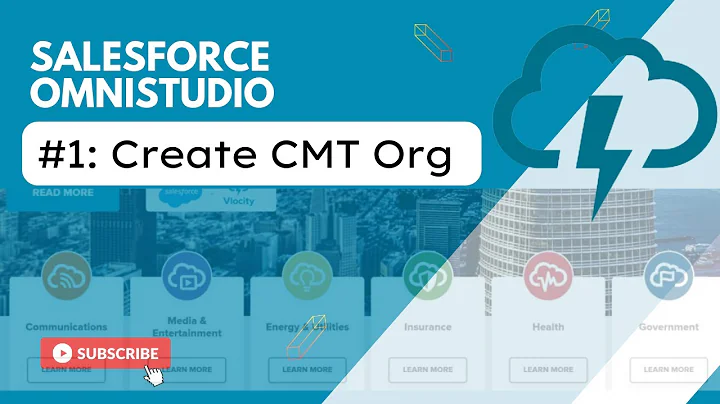 Session 1: Create CMT Org  Training Playground | Salesforce Vlocity Omnistudio #vlocity #omnistudio