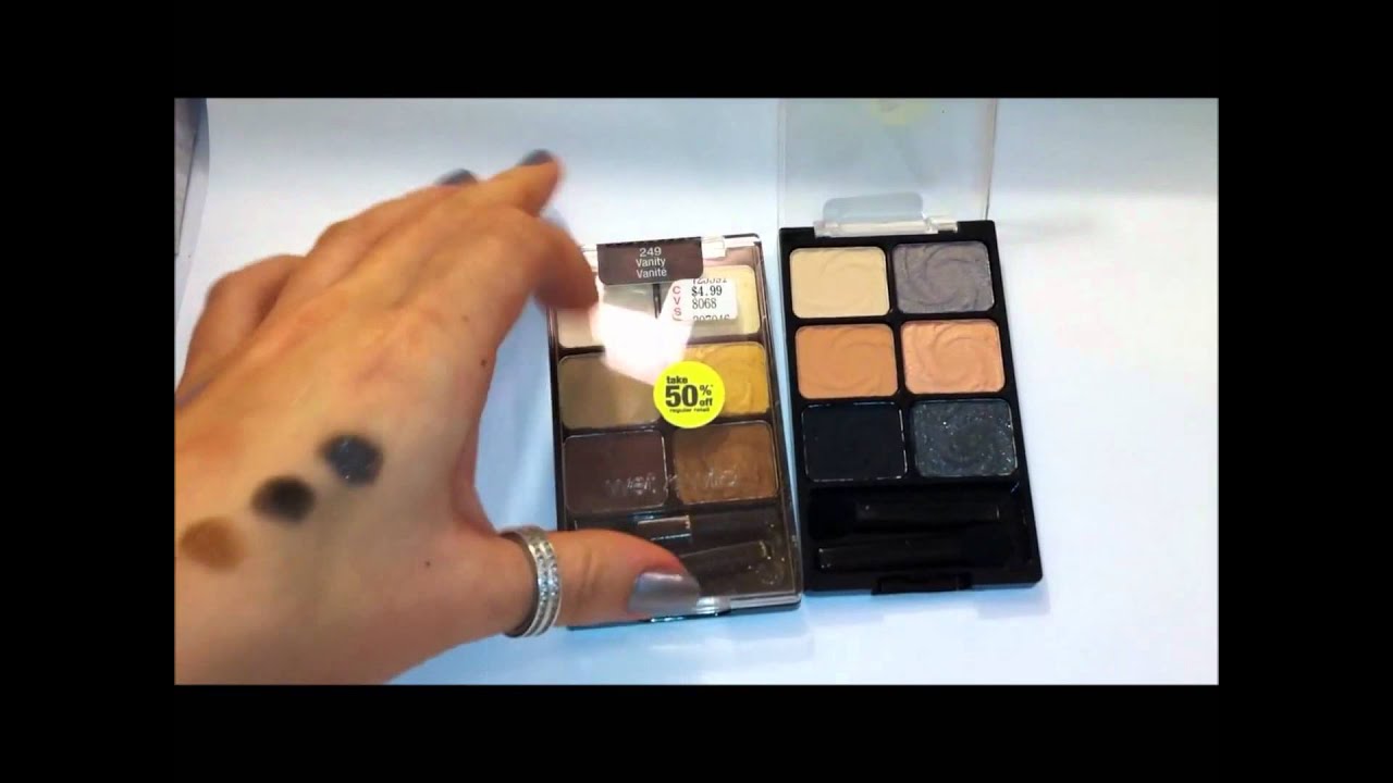 PALETTES - wet n wild coloricon 6 pan eyeshadows - vanity & greed