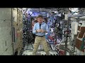 Space Station Crew Member Discusses Life in Space and Role Model Responsibilities