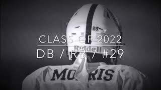 Jontae Morris | Junior Season | #29 | DB / RB