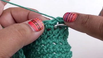 Working into the 3rd Loop of Half Double Crochet