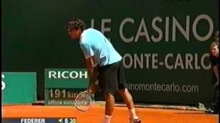 Federer - Monfils 2-0 3°t MONT2008  Best Roger's points