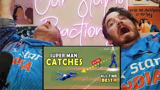 Most EPIC Catches in Cricket HISTORY!!! REACTION!!
