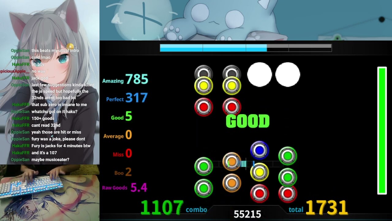 A Dichroic Glass Snafu - Blitz Lunar [FFR] 11-0-0-6