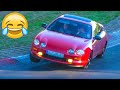 Funniest moments at the nrburgring nordschleife  weird cars crazy  funny drivers