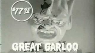 The Great Garloo Rc Monster By Marx Commercial 1961