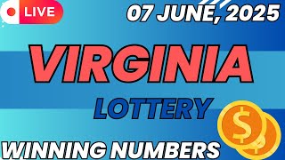 Virginia Day Lottery Results For - 07 Jun, 2025 - Pick 3 - Pick 4 - Pick 5 - Powerball - Cash4Life