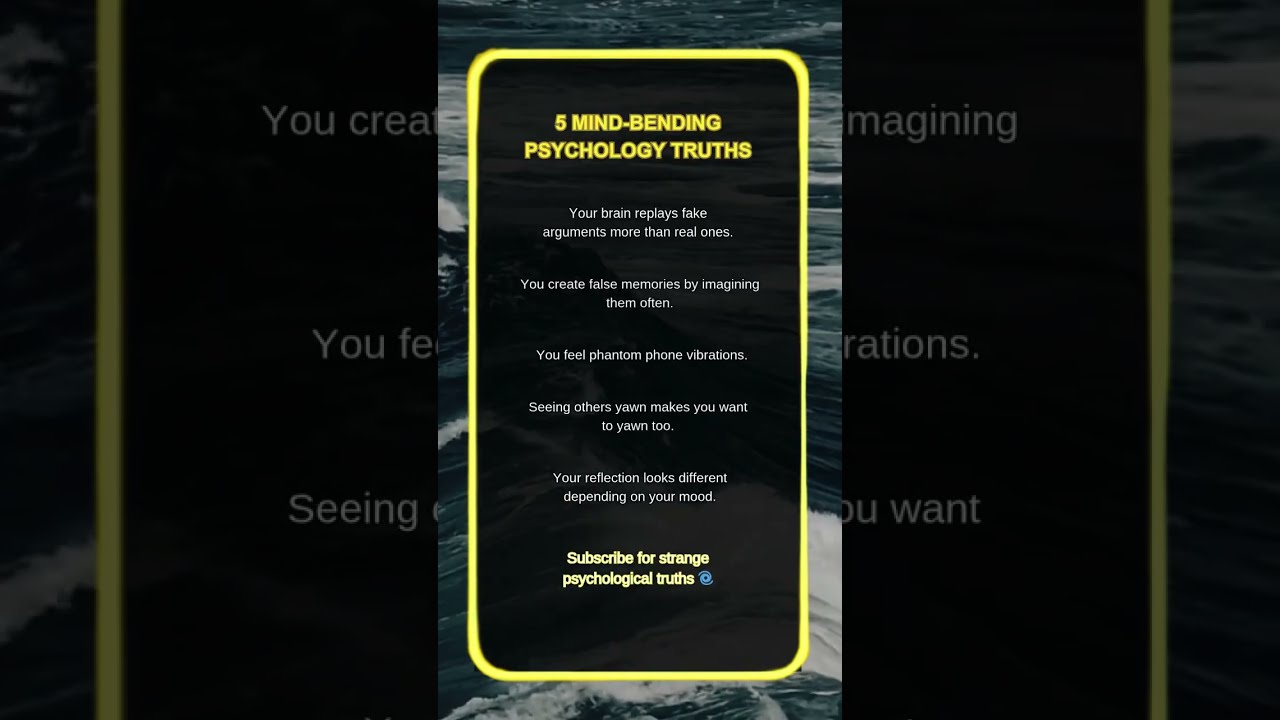 5 Mind Bending Psychology Truths