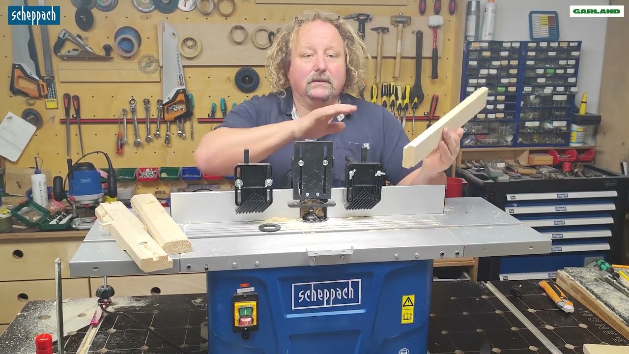 Scheppach stolní frézka HF50