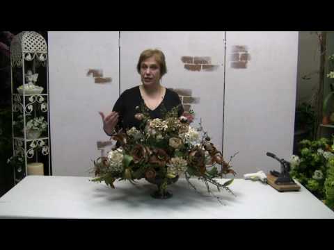 how-to-make-a-traditional-floral-centerpiece-arrangement-with-silk-flowers---part-1